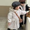 Vêtements pour enfants Styles Moyens Longs Garçons Filles Peluche Imitation Épais