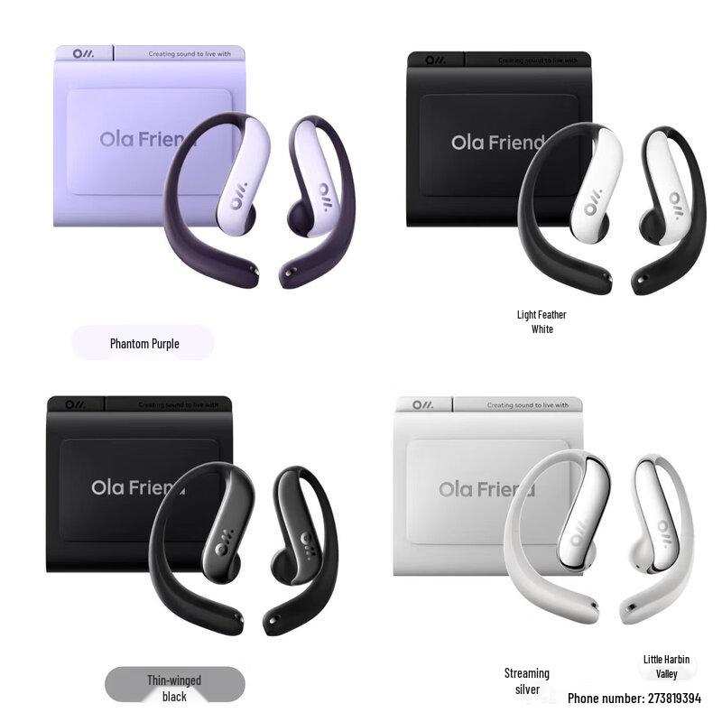 Ola Friend AI Open-Ear Earbuds