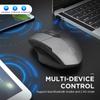 Bluetooth Compatible Mouse Rechargeable 2.4G INPHIC PM6 Wireless Mouse Office Mute Support PC Laptop Tablet Smartphone
