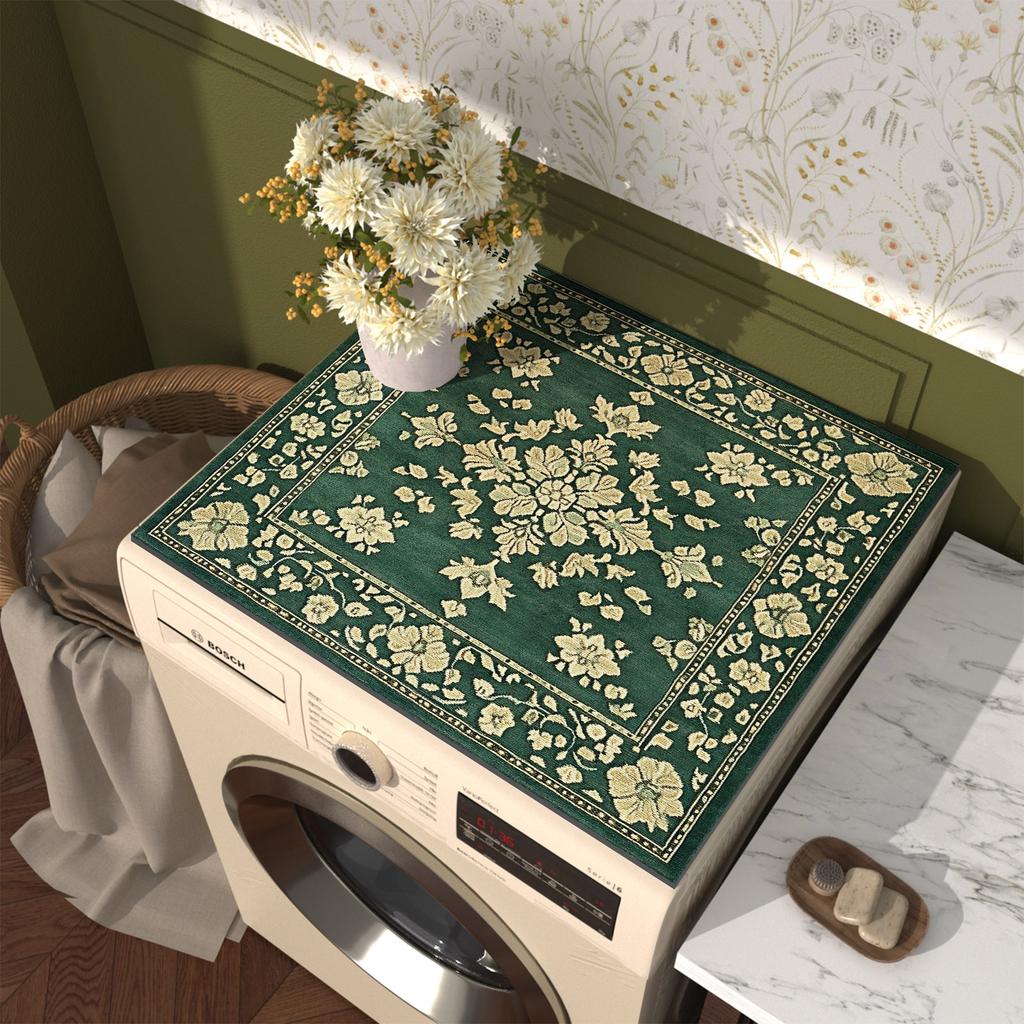 Washing Machine Cover Mat Washer Dryer Cover Pad Coffee Drain Pad Table Placemat Splash Proof Dry Anti Slip Pads Insulated Mats