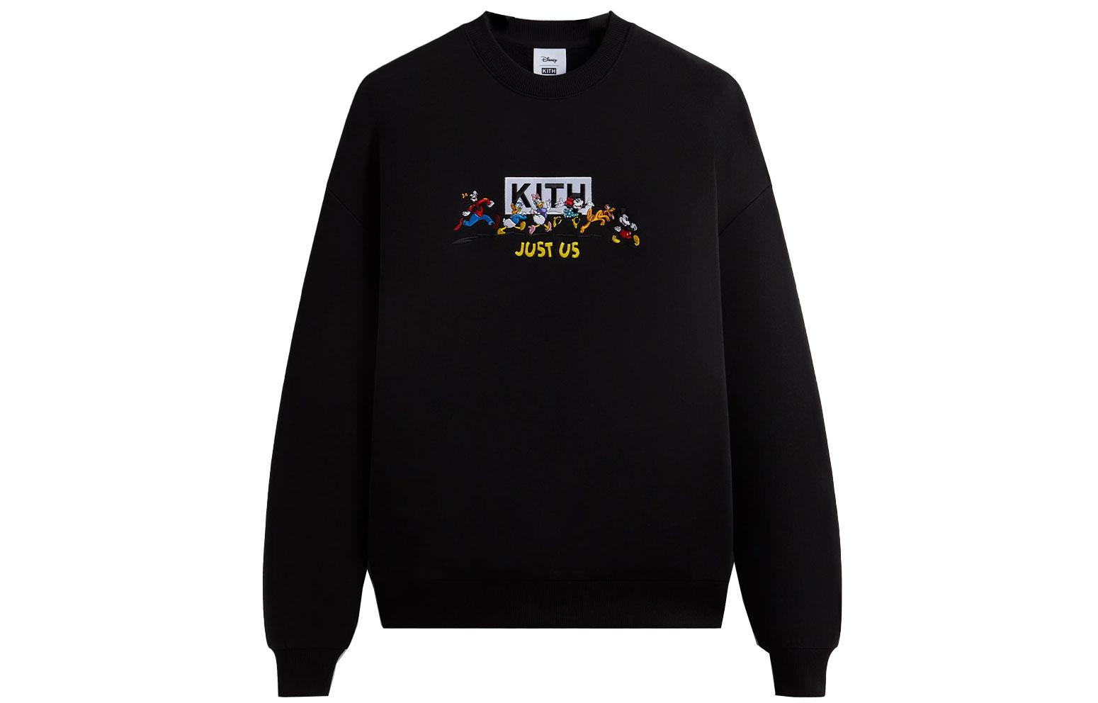 KITH For Mickey  & Friends Family Crewneck KHM031744-001 S