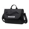 New Slazenger PVC Soft Leather Crossbody Bags Men's Black SLA1798