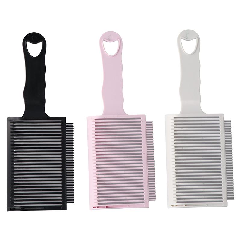 Fading Comb Professional Barber Clipper Blending Flat Top Hair Cutting Comb For Men Heat Resistant Fade Comb Salon Styling Tools