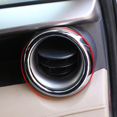 ABS Chrome Air Vent Outlet Cover for Toyota Rav4 2013 - 2017 RAV 4 Air Conditioning Panel Covers Trim Sticker