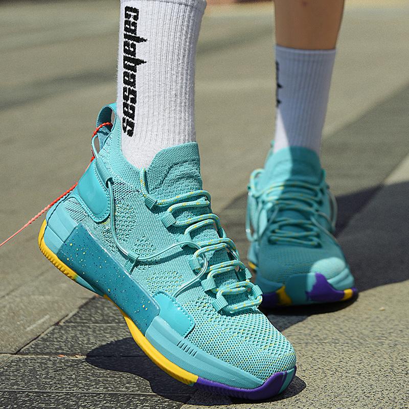 Running Shoes Women Lightweight Mesh Wear-resistant Breathable Anti-slip Casual Shoes Men Comfortable Lace-up Sports Shoes Men