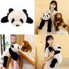 Cute Panda Plush Toy Soft And Huggable Stuffed Animal Perfect For Bedtime Birthday Gift 30cm 45cm 65cm