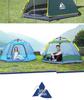 Portable Automatic Fast-Opening Rainproof Tent for 2-4 People - Ideal for Outdoor Camping, Wilderness, & Beach