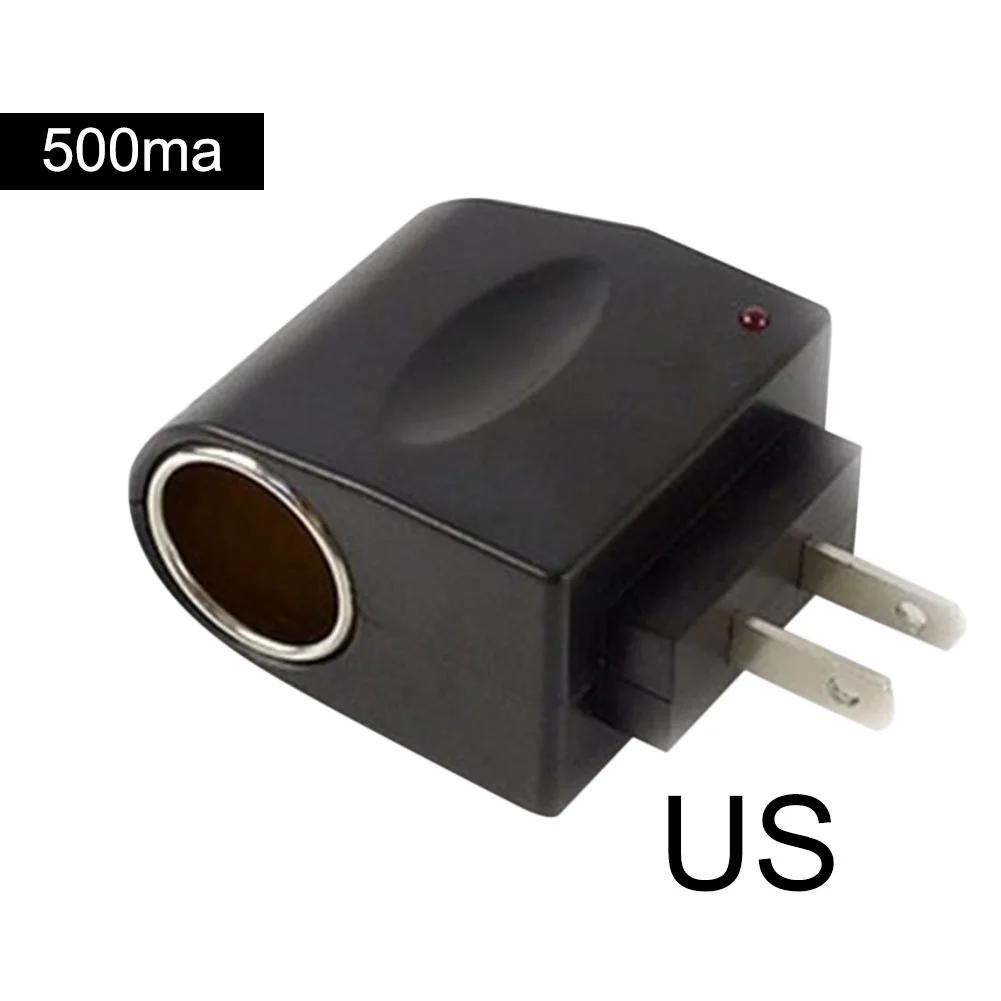 

EU / US Standard Car Socket Adapter AC 100-240V 220V to DC 12V Cigarettes Lighter Power Converter Adapter AC to DC