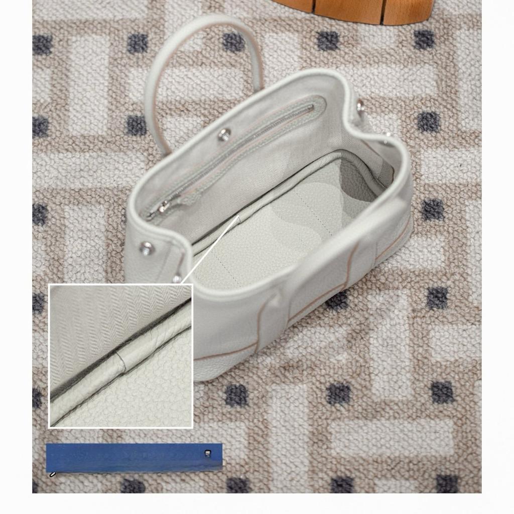 2025 New Women's Bag Tote Bag Portable Mini Garden Bag Neo Garden23 Bucket Bag Premium Sense