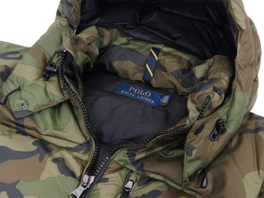 POLO RALPH LAUREN Down Size Multicolor Men's Double-Zip High-Loft Jacket/Parka, Small, (Product Code 0101883)