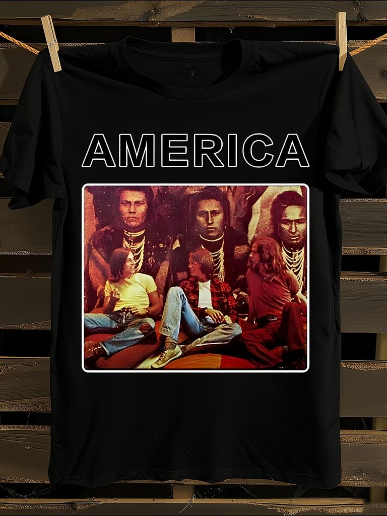 Retro America Vintage Tshirt Vintage Rock Graphic Tshirt