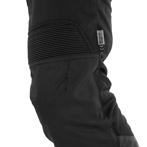 [KOMINE] Motorcycle Pants PK-7453 Full Armored Mesh Pants 07-7453 Men's Black M