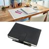 Notebook PU Leather Cover Smoothing Ink Proof Thick Paper Ruled Paper Notebook with Pen Box for School   Travel