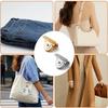 Bag Snap Buttons Metal Seamless Magnetic Buckle Clasp For Tote Bags Clothing And Diy Crafts No-Sewing Clip Closures Set
