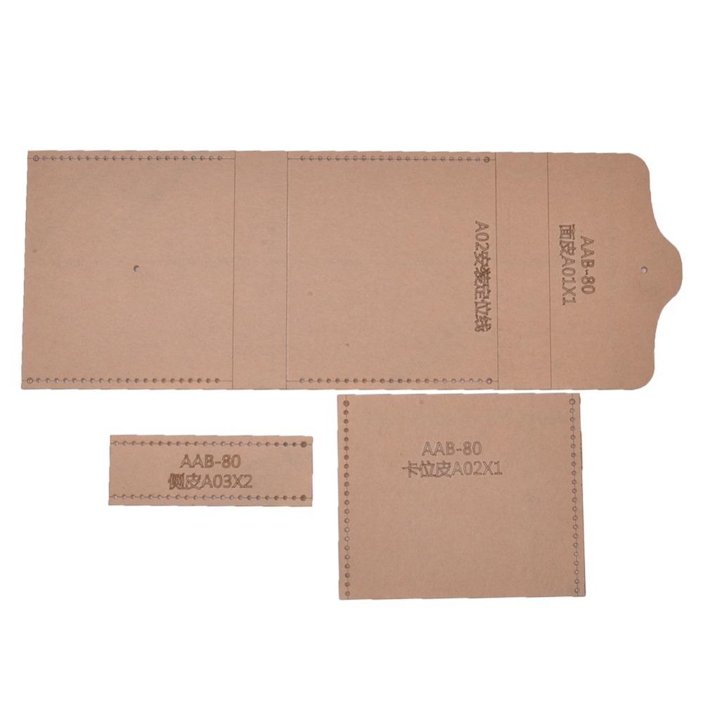 

Templates Coin Purse Template Acrylic Wallet Stencil DIY Leather Mould DIY Projects AAB-80