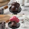 KX4B Set of 2 Mushroom/Acorn Chocolate Baking Trays 6 Cavity Carbon Steel Nonstick Cake Molds Bakewares Kitchen Accessories