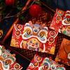 Luck Money Bag Money Pocket Dragon Pattern Money Bags Chinese Red Envelope  Party Gifts