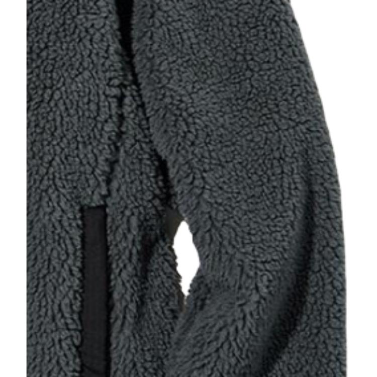 Uniqlo Fleece Series Windproof Solid Color Fleece Jacket Unisex Jacket Dark-Gray 450200-08