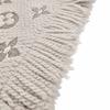 Great LOUIS VUITTON Scarf Escalp Logo Mania With fringe Gurege wool Women 413287 Used
