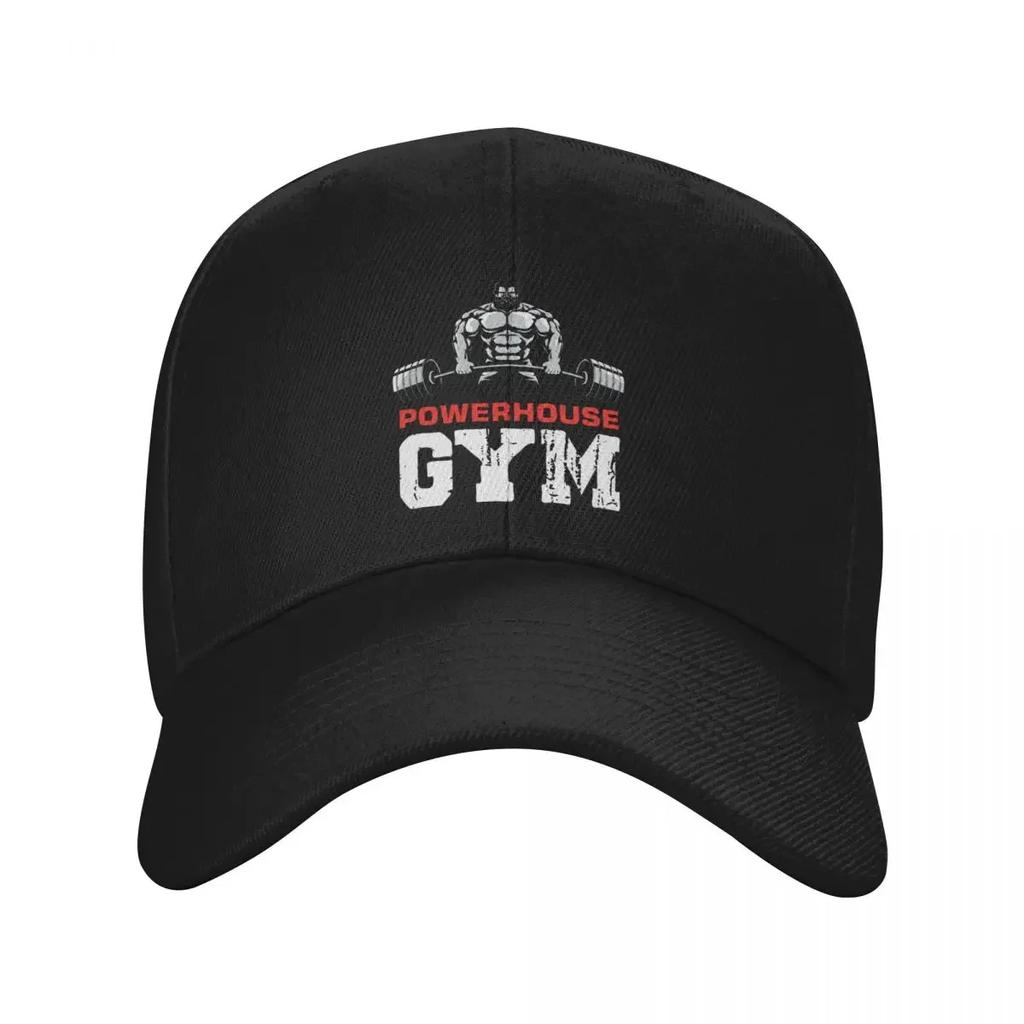 Berretto da Baseball Powerhouse Palestra Fitness Bodybuilding Personalizzato Unisex Donna Traspirante Cappellino da Papà Cappellini Snapback da Esterno