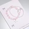 Mori Style Mermaid Crystal Bracelet - Sweet, Versatile Design for Women, Students, and Best Friends.