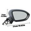 Side Rearview Heated Mirrors Assembly Auto Accessories For Opel Astra K Vauxhall Astra K 2015-2020 For Chevy Cruze 2017-2019