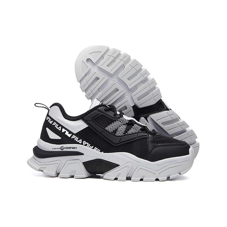 New FILA Buffer Low Running Shoes Black/White Women's F12W114119FBK