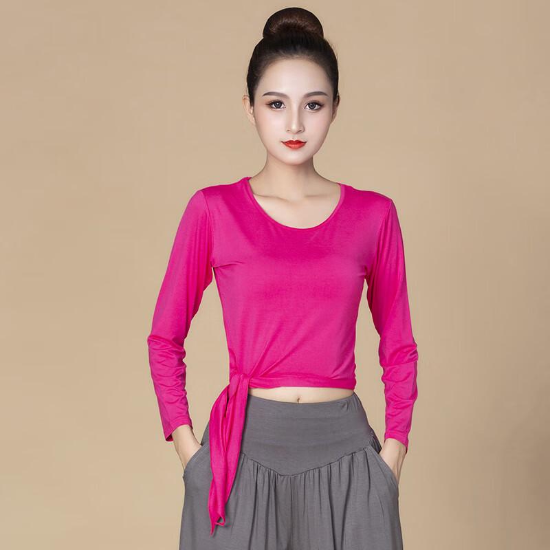 Zuoduofei Women s Modal Long-Sleeve Dance Top M-3XL
