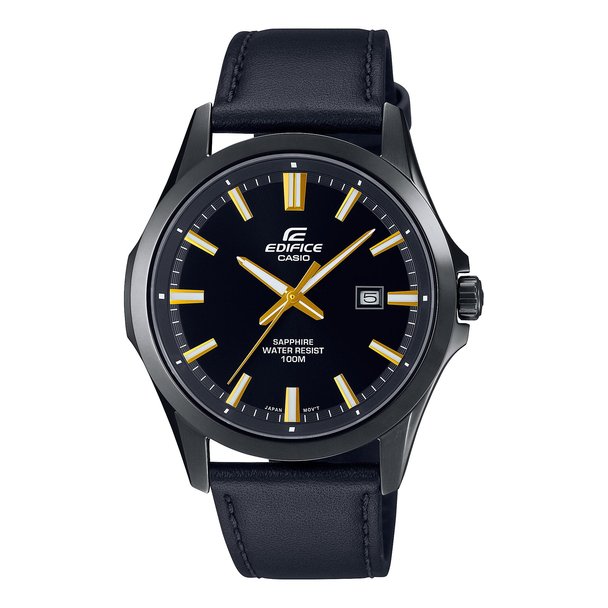 Casio Men s Analog Quartz Watch EFB-106CL-1AV чёрный