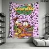 Garfield'S Chaos Whimsical Adventure Tapestry Fashion Print Background Cloth Soft Christmas Gift Wall Covering Decoration