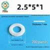 Thickened Nylon Plastic Flat Washer: Hard Plastic Gasket M2-M16