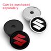 For Suzuki JIMNY Grand vitara Sx4 swift Alto 4Pc 56mm+60mm Car Wheel Center Hub Cap Badge Emblem Decal Sticker Accessories