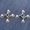 Women'S Brooch Set Tighten Waist Brooches For Women Skirt Pants Jeans Adjustable Waist Clip Metal Pins Clothing Accessories