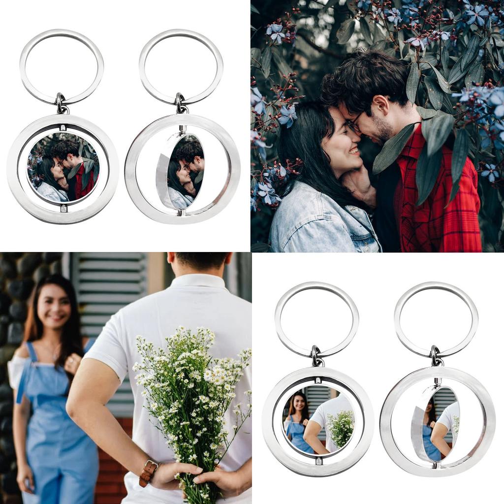 Edelstahl Metall Schlüsselanhänger Kann Für DIY Gravierte Gedenk-Schlüsselzubehör Verwendet Werden