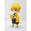TAMASHII NATIONS Figuarts Mini Demon Slayer: Agatsuma Zenitsu Approx. 90mm PVC & ABS Pre-painted ...
