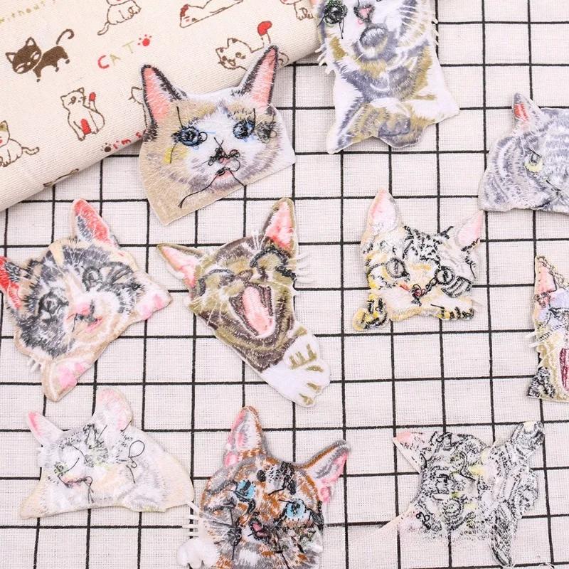 Pocket Cat Children's Clothing Accessories Burnt Edge Foreign Trade Explosion Adhesive Patch Sticker