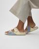ECCO Cosmo Women's Multicolor Sherbet Slide Sandals, Size 23.5 cm, 3E