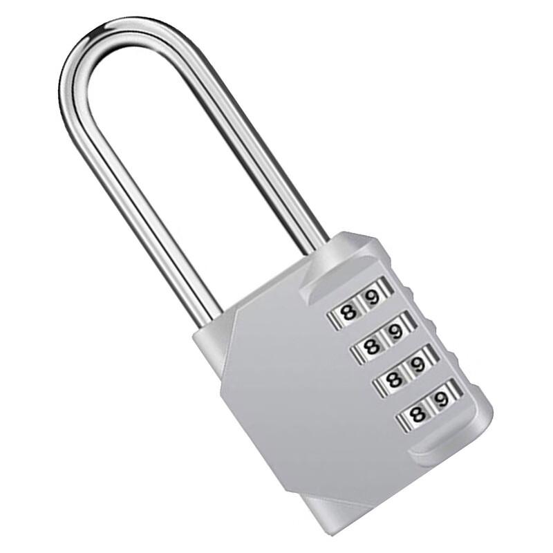 QYC-4297 Zinc Alloy Long Shackle 4-Digit Combination Lock