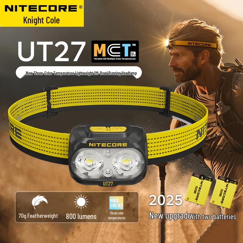 NITECORE UT27 PRO Multi-Color Headlamp