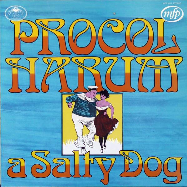 

LP Record PROCOL HARUM A Salty Dog MFP5277 MUSIC FOR PLEAS 1972 UK Rock Used
