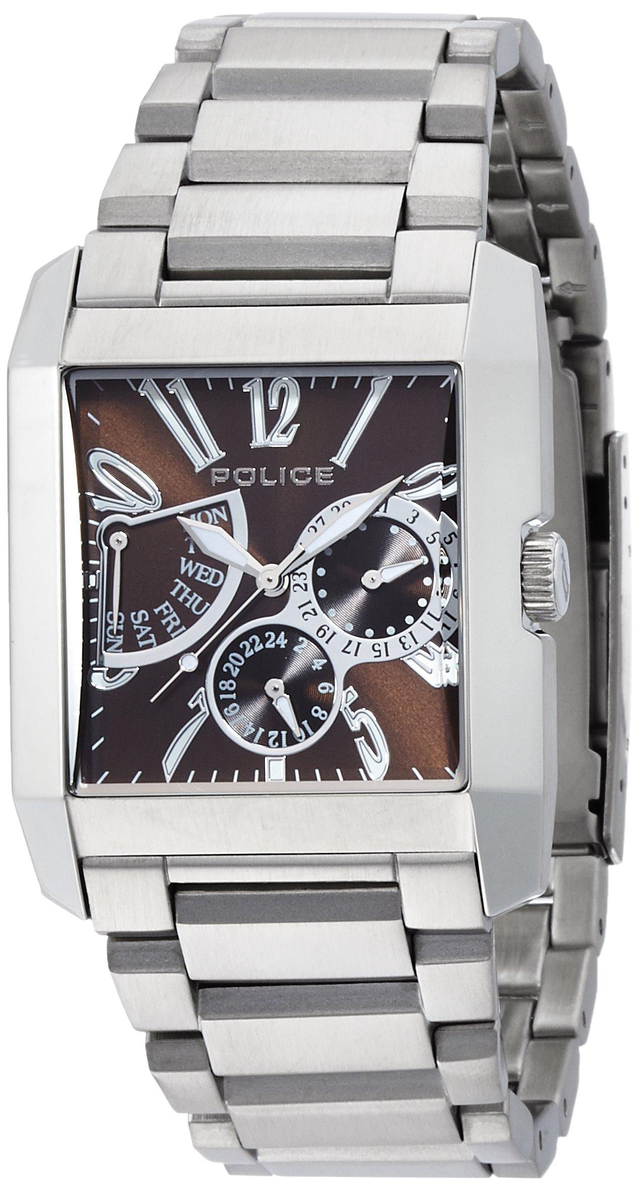 

[Полиция] Часы 13789MS-12M подлинные импортные серебряные