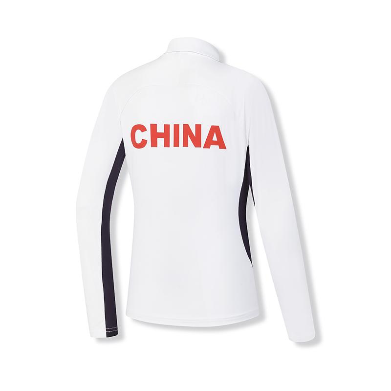 New FILA Polo Shirt Women's Jade White A11W431208FWT