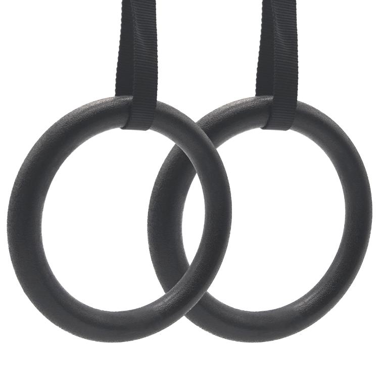 ABS Gymnastic Rings with Adjustable Straps