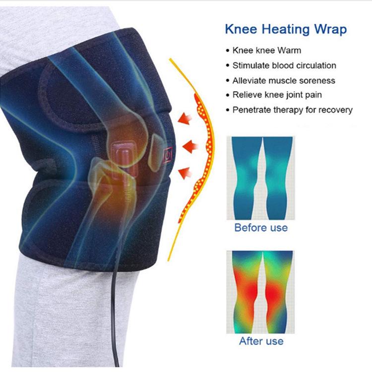 Heating Knee Pads: Thermal Therapy Leg Warmers for Safe Cold Protection for Middle-Aged and Elderly