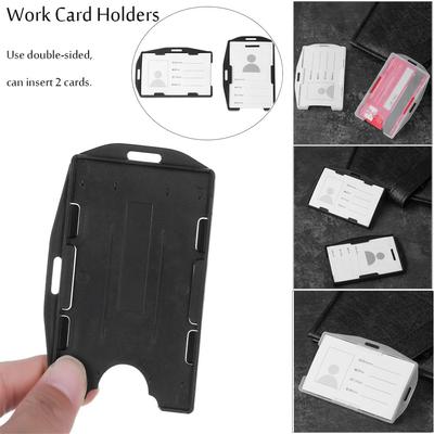 Case Badge Protector Cover Office School Work Card Holders ID Card Pouch Card Sleeve Name Card