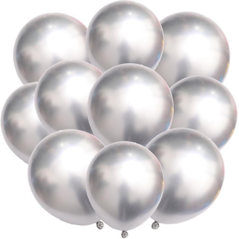12 Inch Metal Sequined Balloon Set Birthday Party Valentine'S Day Decoration Wedding Supplies