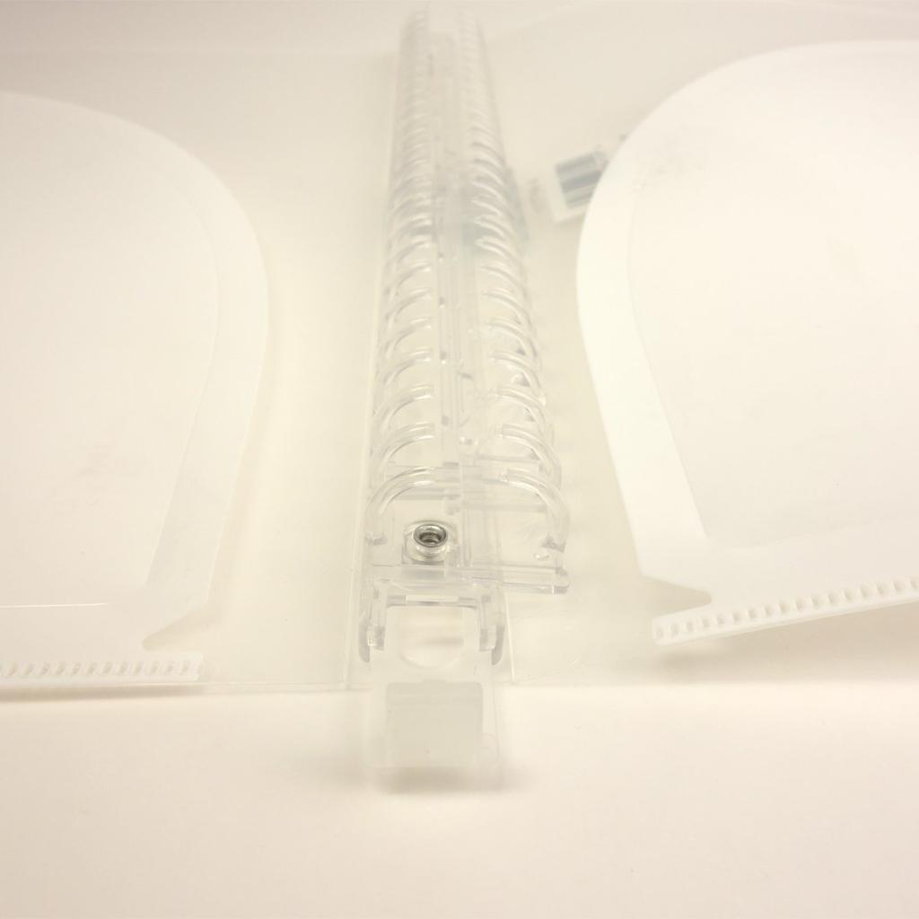KOKUYO 26 Maximum 65 Model Loose-Leaf Binder, Campus, B5, Holes, Sheets, Transparent, RU-AP711T