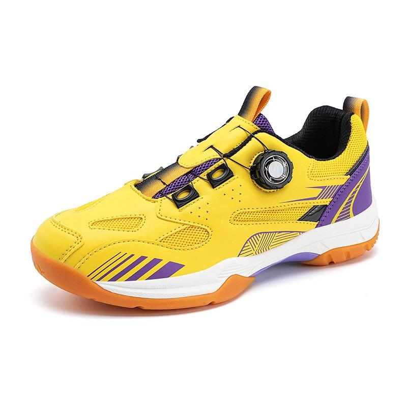 Unisex Low-Cut Badminton Shoes Kids Adults Indoor Outdoor Tennis Pickleball Training Non-Slip Rubber Sole
