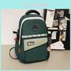Retro Colorblock Rucksack Geräumig 20-35l Wasserdichte Tasche Für Unisex Reisen Und Schule