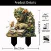 Acrylic Garden Stake 2D Tree Man Fairy Lawn Decorative  Statue Whimsical Garden Fairy Stakes Outdoor Accessories Ground Insert